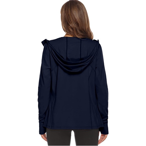 MOCOLY Women's UPF 50+ Sun Protection Hoodie Jacket Lightweight - Picture 4 of 7